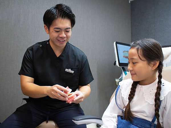 お子さんのペースに合わせた治療